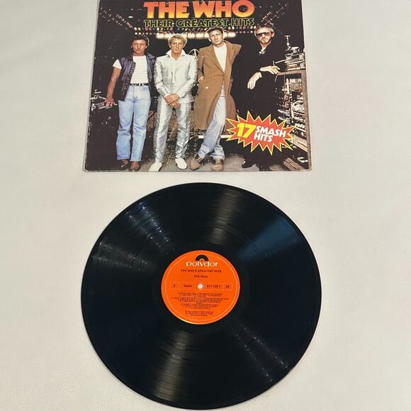The Who – Their Greatest Hits Vintage Vinyl LP Record - Picture 3 of 9